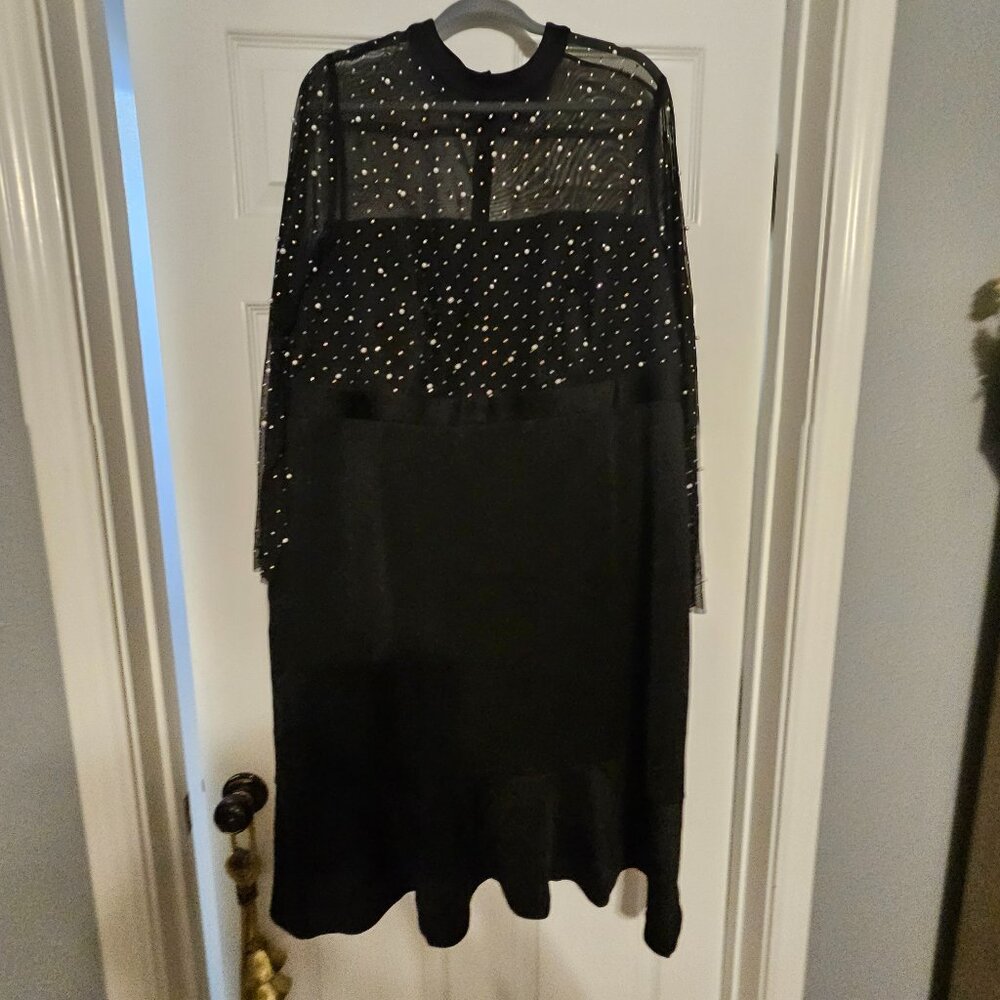 London Times Black Dress Size 20W